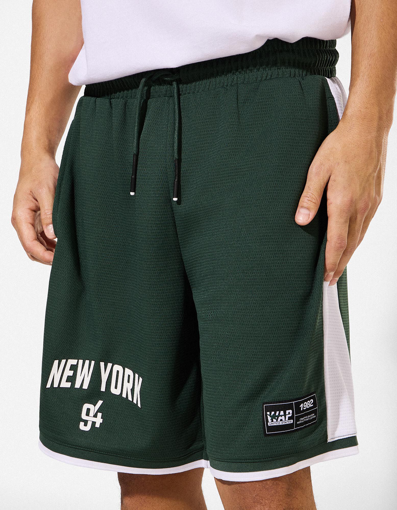 Short - Mesh - Vert fonc&eacute;