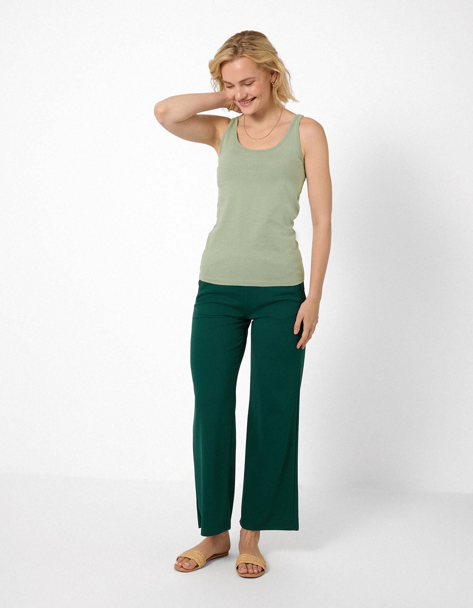 Top - Basis - Kaki