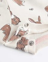 bluza - nadruk na całej powierzchni - bez