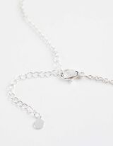 Naszyjnik - Wisiorek - srebrny