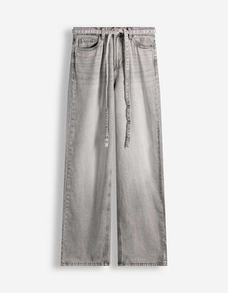 Jeans - Straight Fit - grau