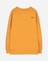Sweatshirt - Frontprint - hellgelb