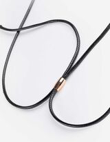 Collana - Tinta unita - nero