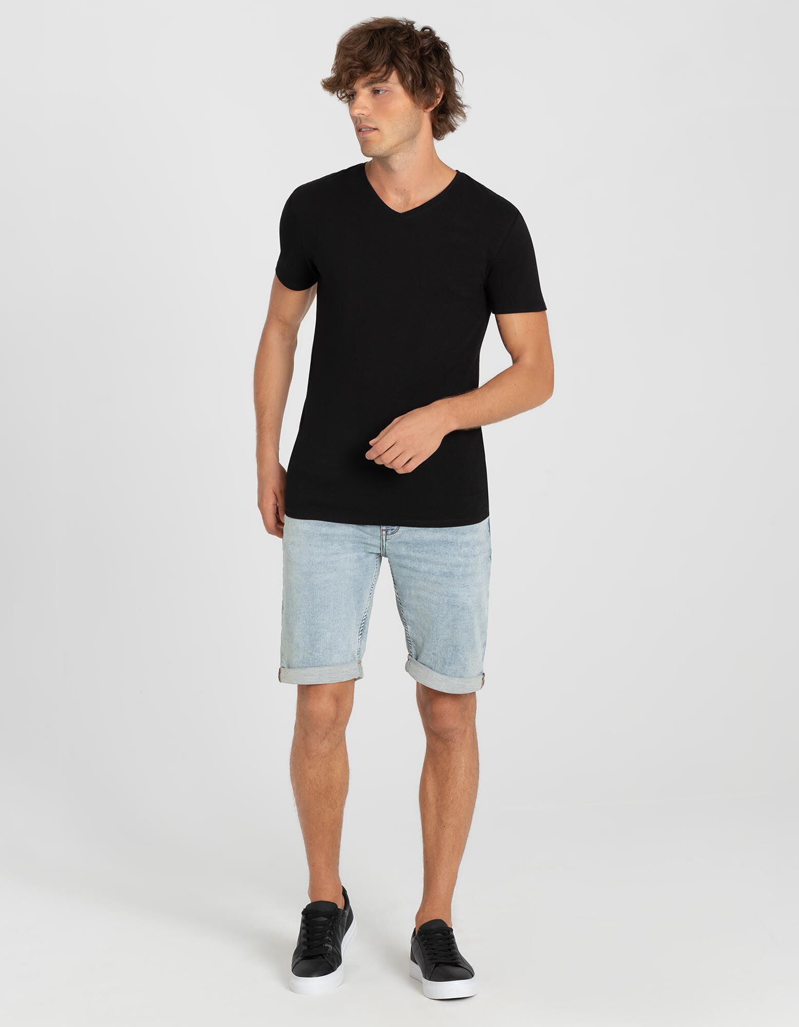 tooco Tricou - De bază - Negru - Takko Fashion