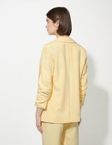 Blazer - Tinta unita - giallo chiaro