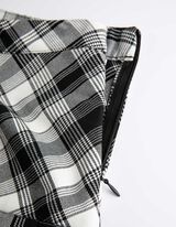 Gonna a pieghe - Pieghe baciate - nero