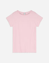 T-shirt - A costine - rosa