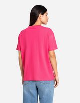 Majica kratkih rukava - Prednji tisak - pink