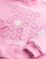 Hoodie - SmileyWorld&reg; - Roze