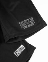 Komplet top i hlače - Kontrastne pruge - crna