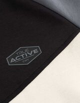 Tepl&aacute;kov&aacute; bunda - Farebn&eacute; blokovanie - bezova