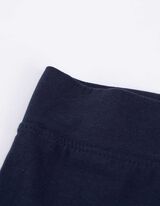 Radlerhose - Elastischer Bund - dunkelblau