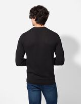 Pullover - Baumwolle - schwarz