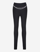 Damen Leggings - Metallic-Details