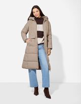 Gewatteerde jas - Waterafstotend - beige