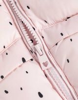 Gilet trapuntato - Motivo allover - rosa