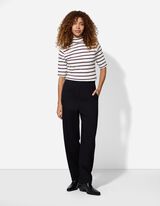 Tričko - Stojáček - bílá