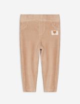 pantaloni in velluto a coste - Toppa - beige