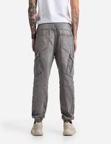 Cargobroek - Straight fit - grijs
