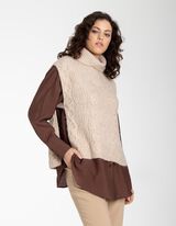 Drabužiai su &scaron;varku - Vilnos i&scaron;vaizda - smelio spalvos