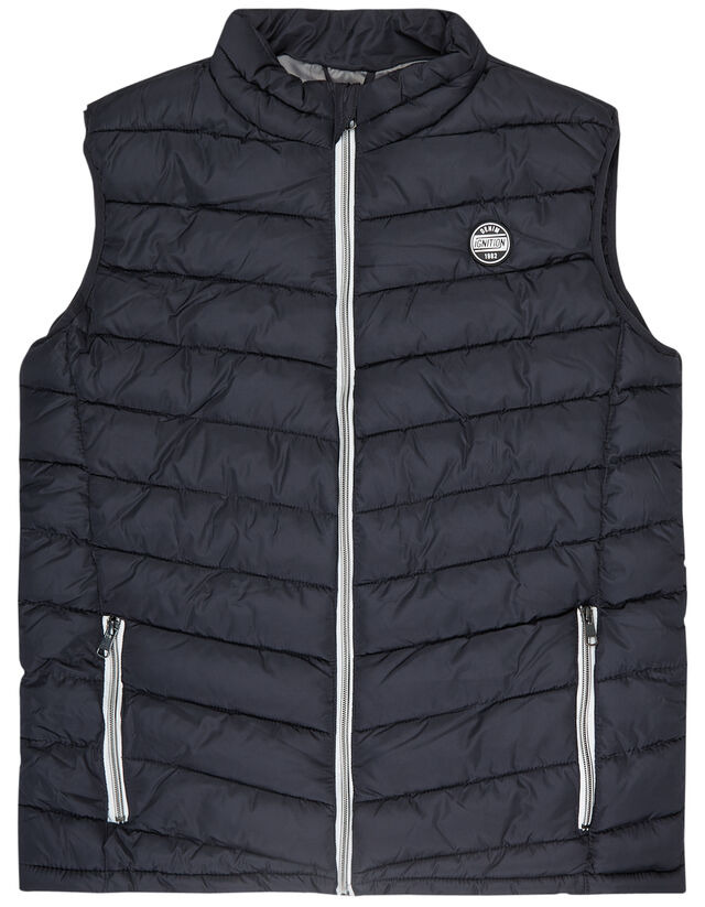Herren Steppweste Mit Reissverschlusstaschen Takko Fashion