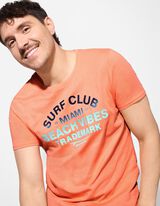 Tričko - Potisk - oranzova