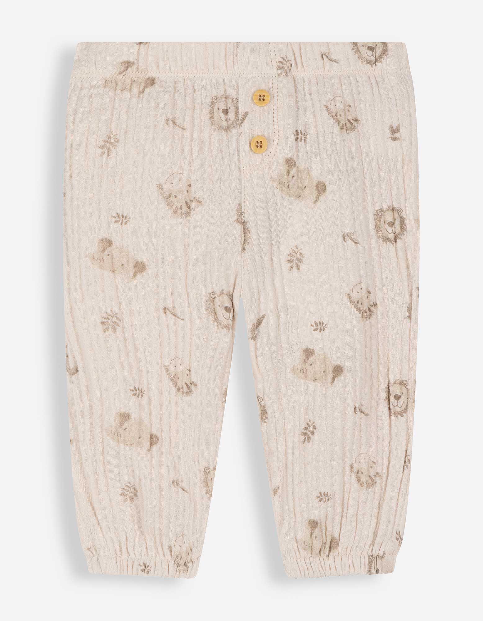 Pantalon - Mousseline - Beige