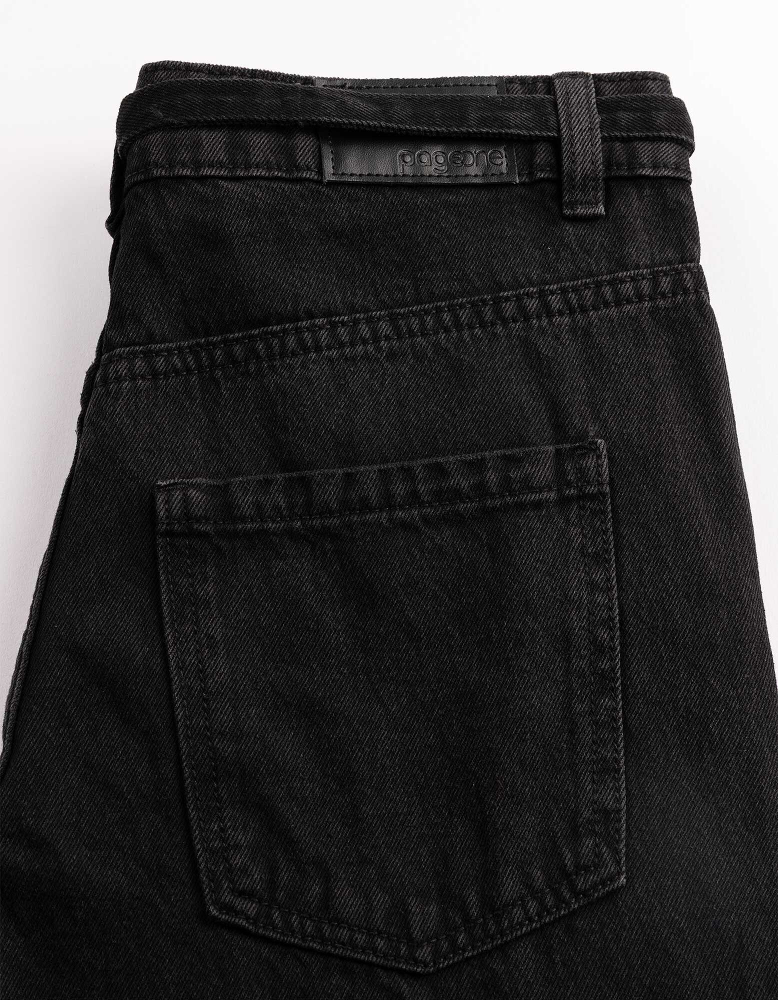 Jeans - Straight Fit - Schwarz
