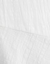 Ballonrock - Karomuster - weiß