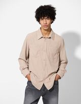 Overhemd - Corduroy - beige