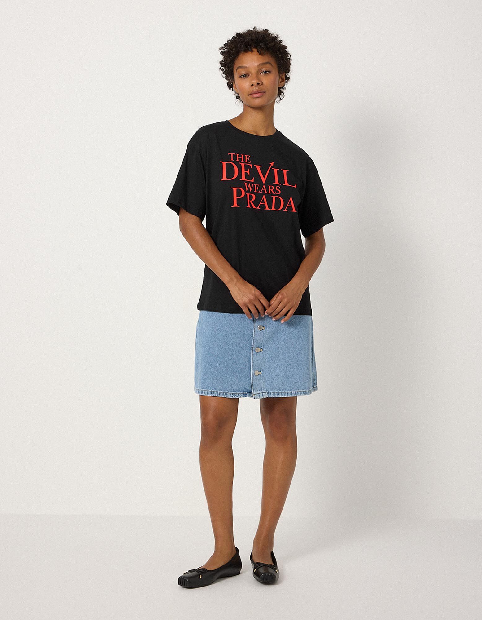T-Shirt - Der Teufel tr&auml;gt Prada - Schwarz