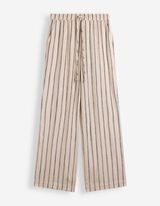 Hose - Leinen-Optik - Beige