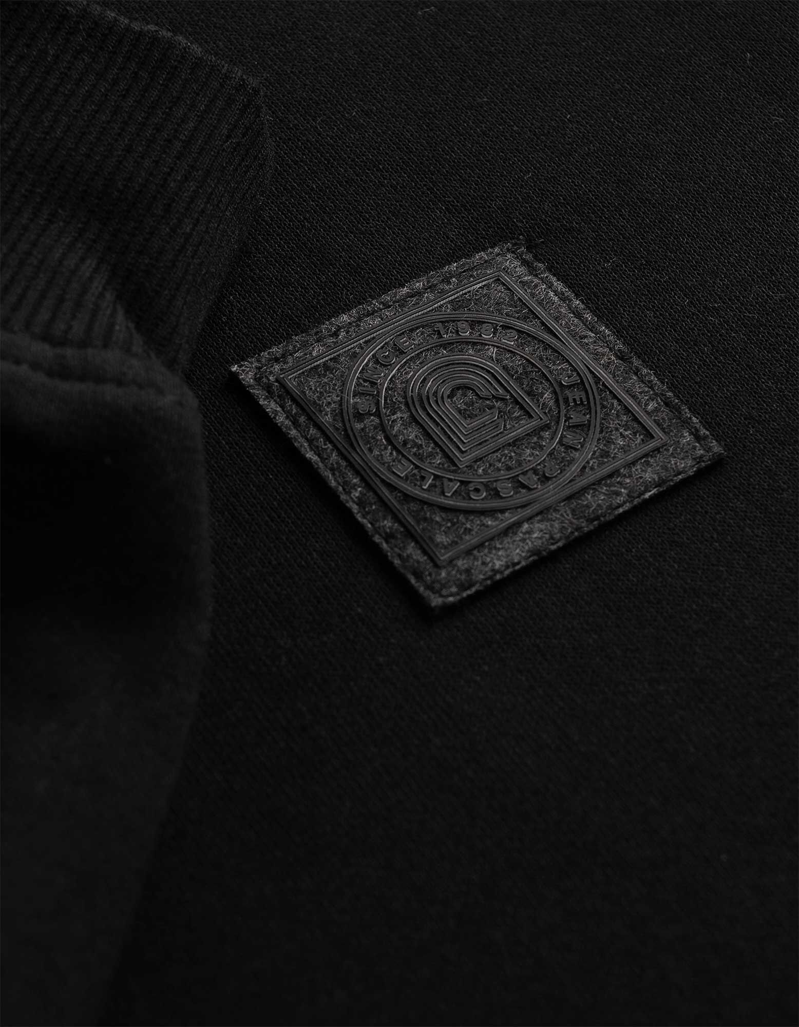 Sweatshirt - Relax Fit - Schwarz