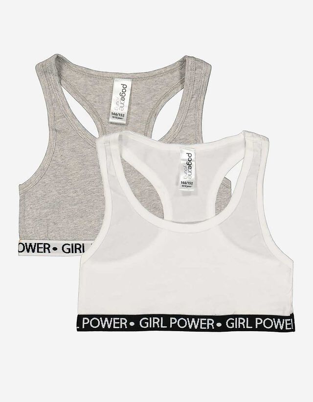 Mädchen Bustier - 2er-Pack    