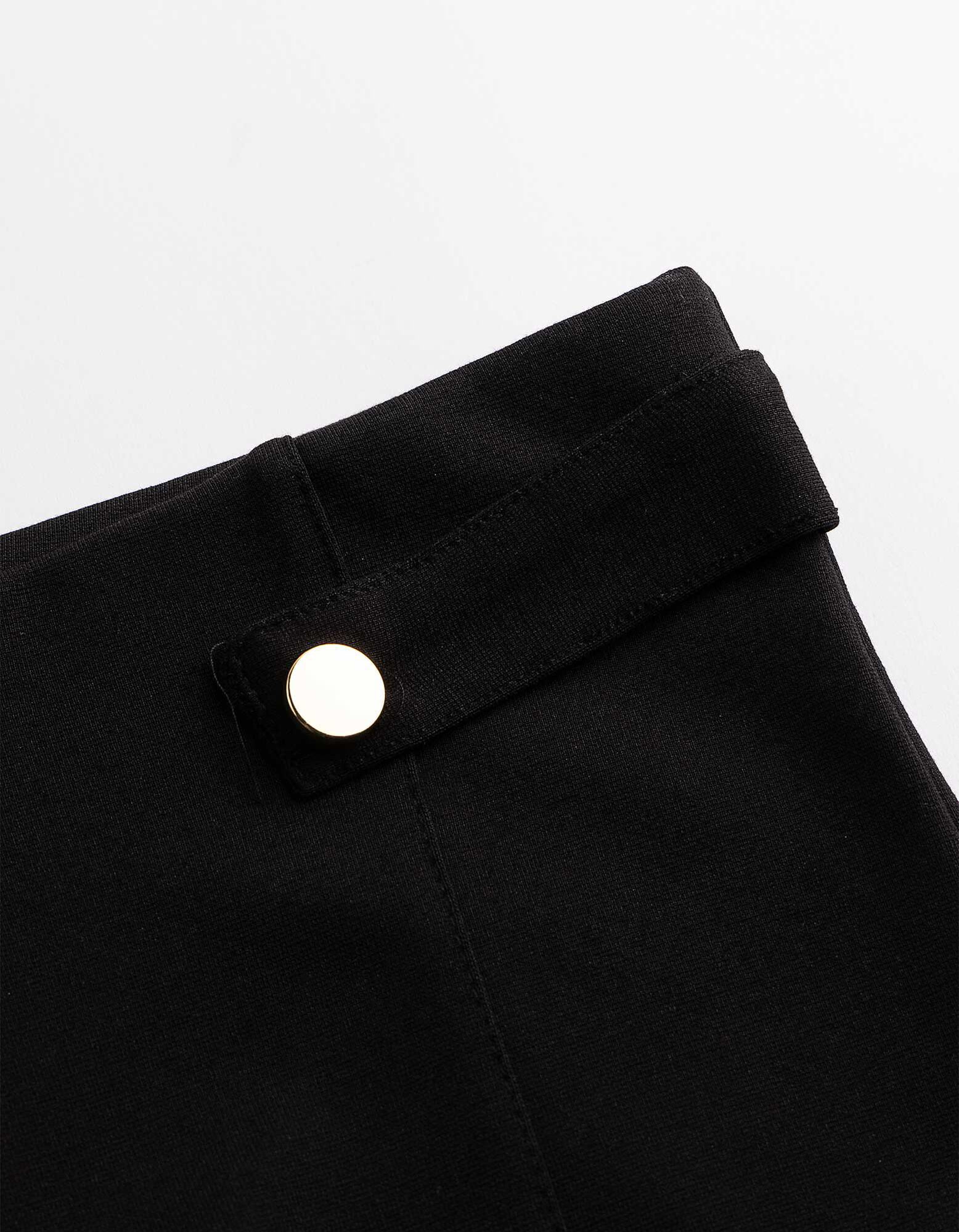 Leggings - Viskose-Anteil - Schwarz
