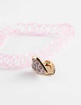 Haarklammer - einfarbig - Pink