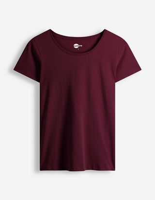 T-Shirt - Stretchanteil - Lila