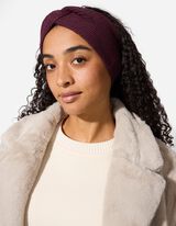 Fascia - Tinta unita - rosso scuro