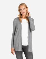 Lang vest - Viscosemix - grijs