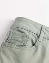 Caprihose - Twill - t&uuml;rkis