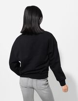 Pul&oacute;ver - Cipz&aacute;ros - fekete