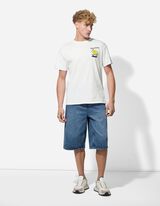 Tričko - Zadná potlač - biely