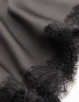 Midirock - einfarbig - schwarz