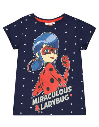 M&auml;dchen T-Shirt mit Miraculous-Print