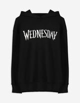 Felpa - Mercoledi - nero