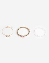 Bracelet - Lot de 3 - Or