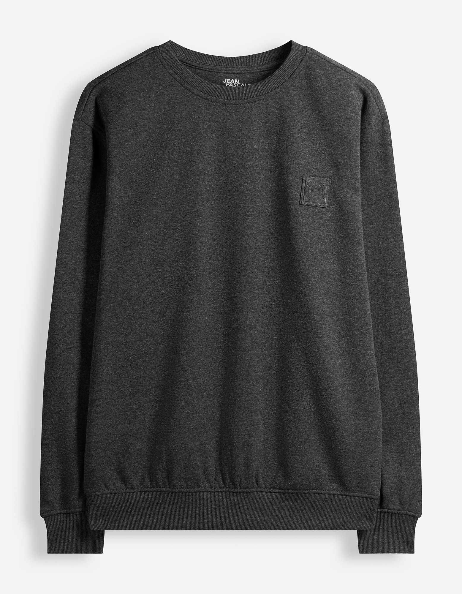 Sweatshirt - Relax Fit - Dunkelgrau