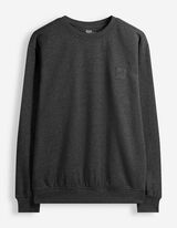 Sweatshirt - Relax Fit - Dunkelgrau