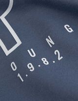 Felpa aperta - Oversized Fit - celeste