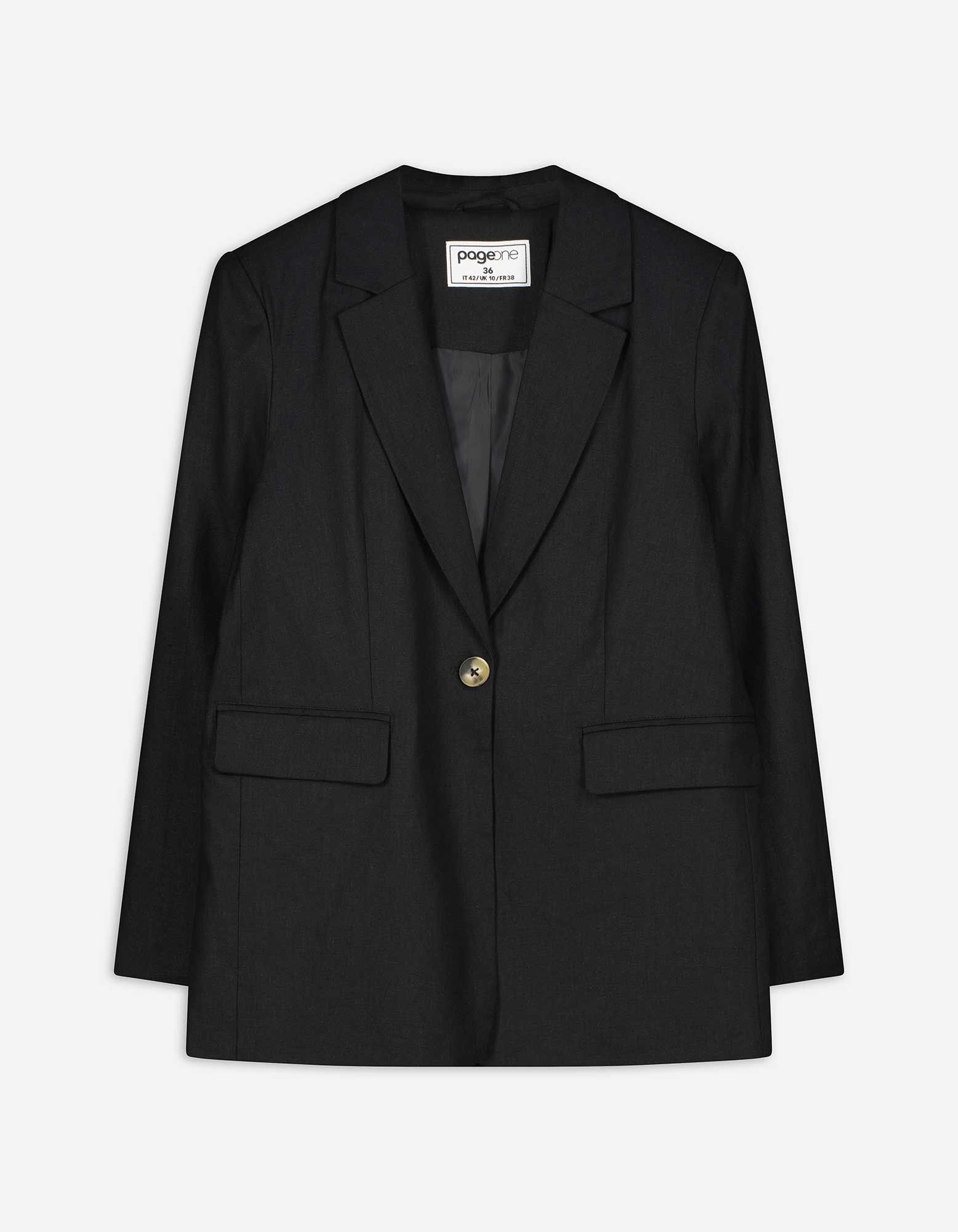 Sakko です Sakko - Viskose-Anteil - schwarz - Takko Fashion